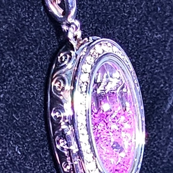 Crystal Sands Locket - Touchstone Crystal by Swarovski - Picture 4 of 16